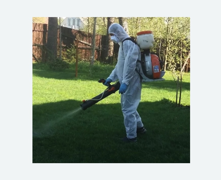 Обработка территории от клещей в Дзержинском