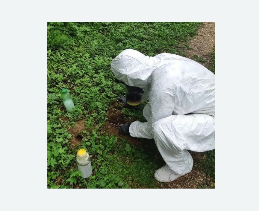 уничтожение кротов на участке в Дзержинском